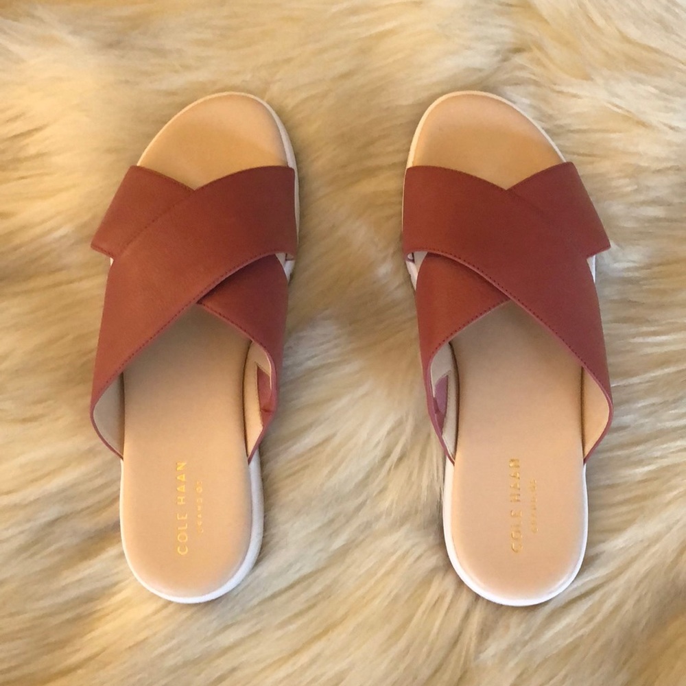 Cole Haan Pink Grand OS Sandals